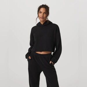 VUORI NEW Sedona Black Pullover Hoodie S